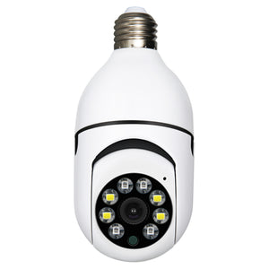 Wireless Wifi Full Color Bulb Camera Cell Phone Monitoring