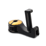 Car Headrest Hook Phone Car Holder Car Hanger for A4 B6 Seat Back Hanger Storage Hook Phone Holder Auto Fastener Clip