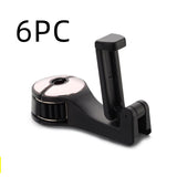 Car Headrest Hook Phone Car Holder Car Hanger for A4 B6 Seat Back Hanger Storage Hook Phone Holder Auto Fastener Clip