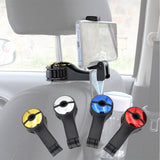 Car Headrest Hook Phone Car Holder Car Hanger for A4 B6 Seat Back Hanger Storage Hook Phone Holder Auto Fastener Clip