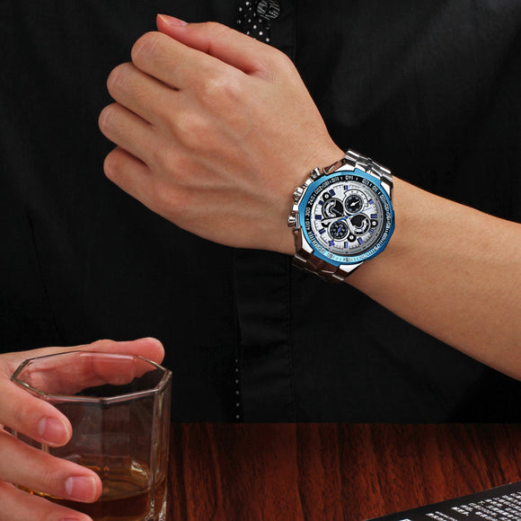 Genuine Brand Sport Mens Watch Luminous Strip Non Mechanical Watch Mens Watch Wholesale One Generation