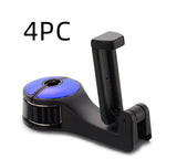 Car Headrest Hook Phone Car Holder Car Hanger for A4 B6 Seat Back Hanger Storage Hook Phone Holder Auto Fastener Clip
